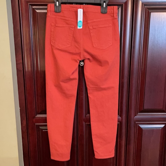 Just USA Rhea Skinny Jeans Red NWT Size 10 / 30 - Picture 5 of 6